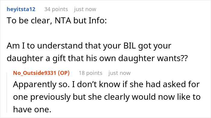 Mom Refuses To Return Her Daughter’s Birthday Gift Due To Own Sister’s Whim, Gets Called A Jerk Mom Refuses To Return Her Daughter’s Birthday Gift Due To Own Sister’s Whim, Gets Called A Jerk