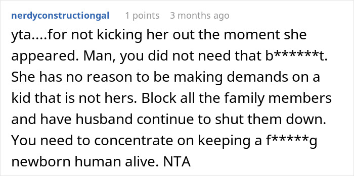 “Get Out”: New Mom Kicks Out MIL After She Tries To Change Newborn’s Name, Family Turns On Her “Get Out”: New Mom Kicks Out MIL After She Tries To Change Newborn’s Name, Family Turns On Her