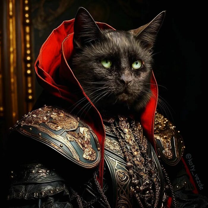 This Artist Swaps People In Classical Paintings With Cats (38 New Pics) This Artist Swaps People In Classical Paintings With Cats (38 New Pics)