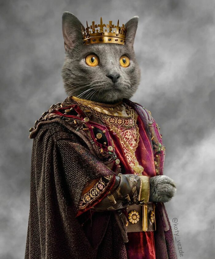 This Artist Swaps People In Classical Paintings With Cats (38 New Pics) This Artist Swaps People In Classical Paintings With Cats (38 New Pics)