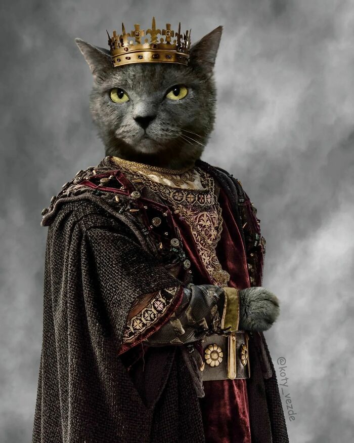 This Artist Swaps People In Classical Paintings With Cats (38 New Pics) This Artist Swaps People In Classical Paintings With Cats (38 New Pics)