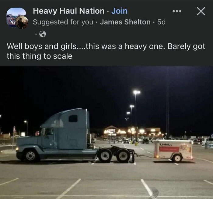 30 Times U-Haul Delivered Comedy Gold, As Seen On This FB Group 30 Times U-Haul Delivered Comedy Gold, As Seen On This FB Group