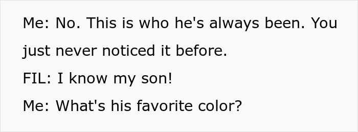 FIL Slammed After He Blames SIL For Ruining His Son And Gets Proven Wrong About Knowing Him