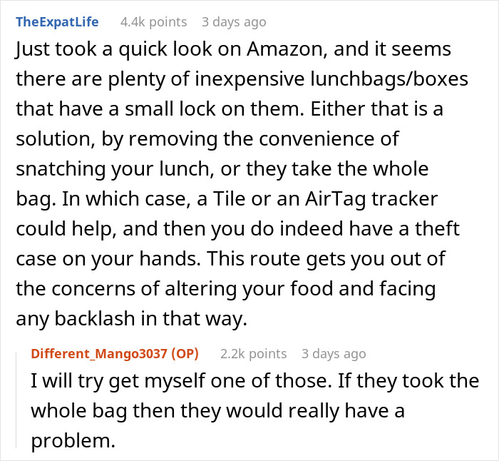 ‘Lunch Thief’ Eats Half Of Employee’s Lunch, They Start Bawling, Employees Laugh ‘Lunch Thief’ Eats Half Of Employee’s Lunch, They Start Bawling, Employees Laugh