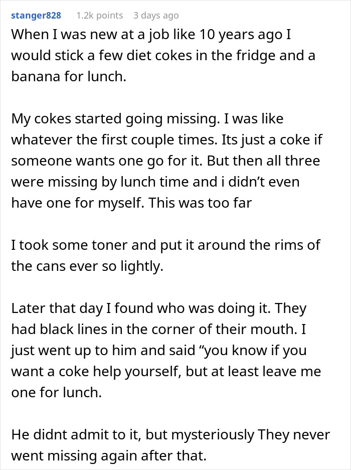 ‘Lunch Thief’ Eats Half Of Employee’s Lunch, They Start Bawling, Employees Laugh ‘Lunch Thief’ Eats Half Of Employee’s Lunch, They Start Bawling, Employees Laugh