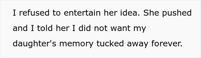 “[Am I The Jerk] For Refusing To Ask My Parents To Take Down A Memorial To My Late Daughter?”