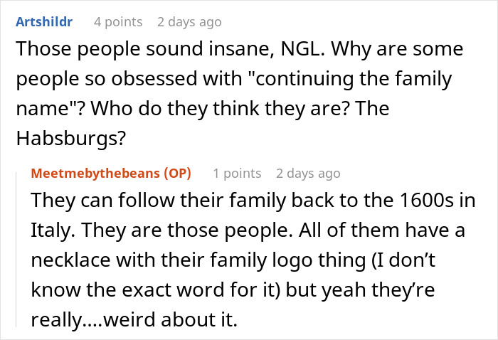 Family Pushes Son To Have Kids To Carry On Their Name, He Plans A Surprise They Won’t Like Family Pushes Son To Have Kids To Carry On Their Name, He Plans A Surprise They Won’t Like