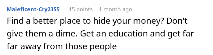 “If I Didn’t Agree, I Could Leave”: Teen Moves Out After Parents Try To Claim Their Money “If I Didn’t Agree, I Could Leave”: Teen Moves Out After Parents Try To Claim Their Money