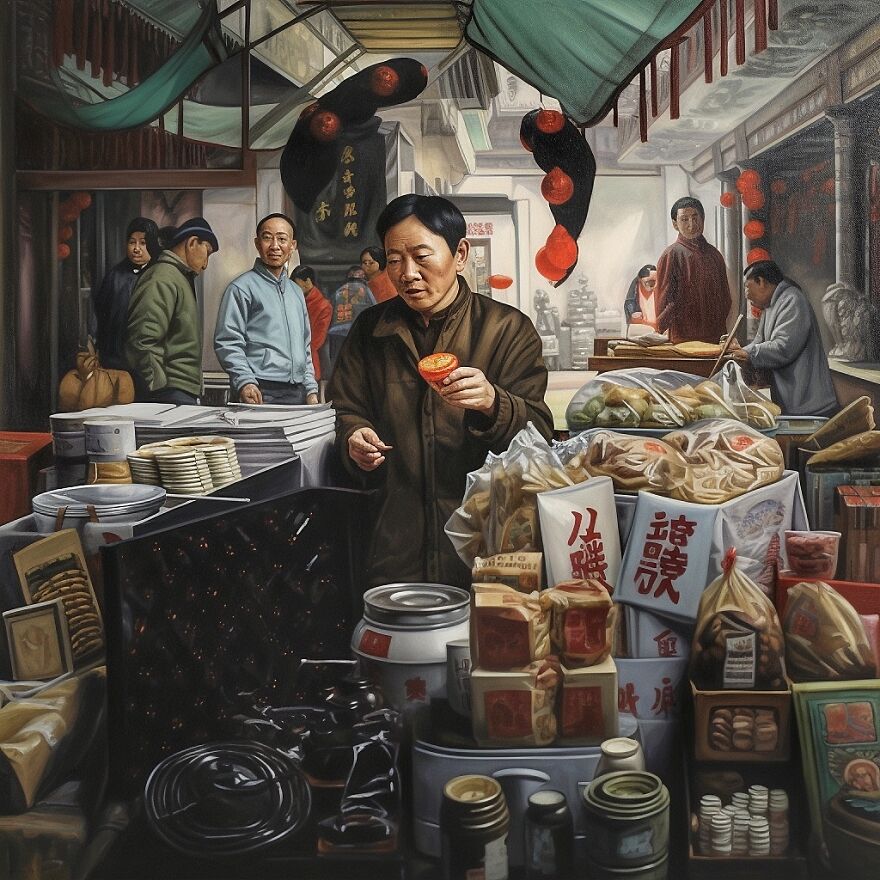 20 Hidden Portraits In Midjourney Landscapes