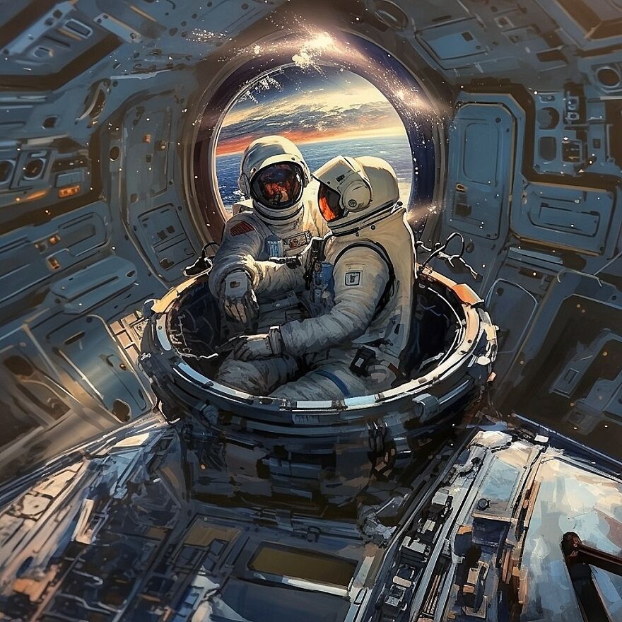 20 Hidden Portraits In Midjourney Landscapes