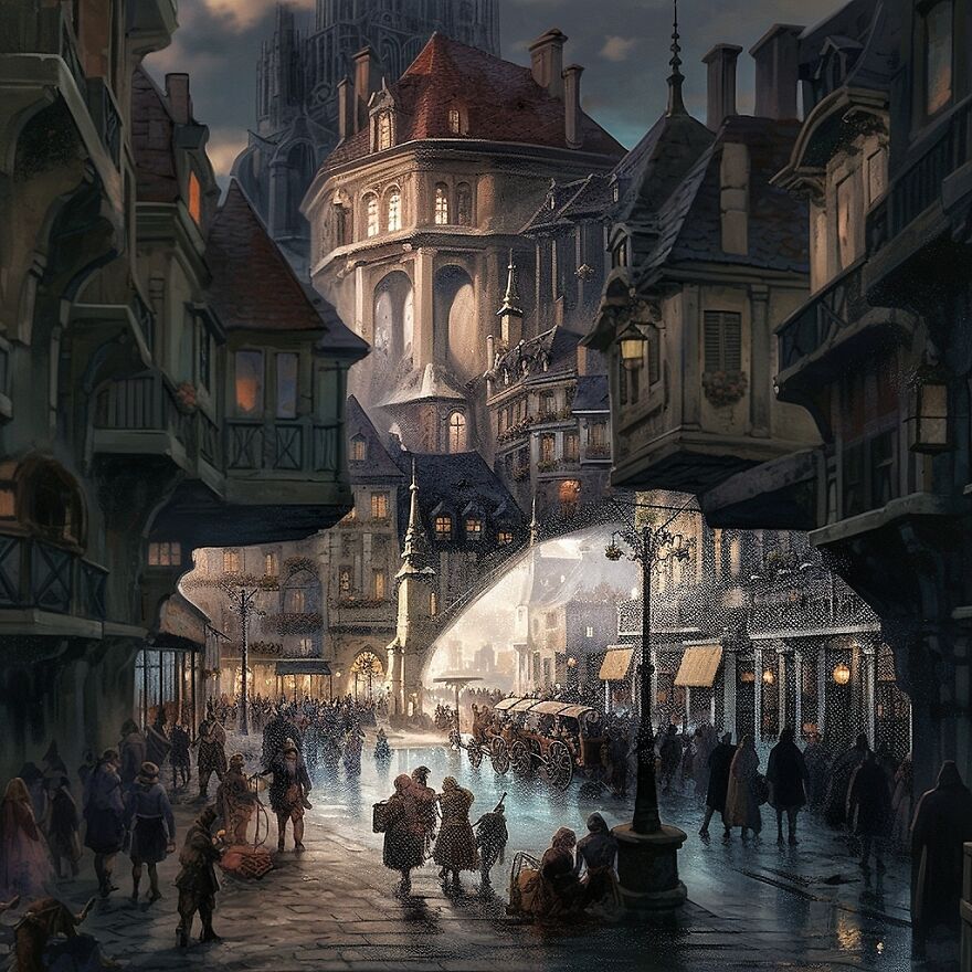 20 Hidden Portraits In Midjourney Landscapes