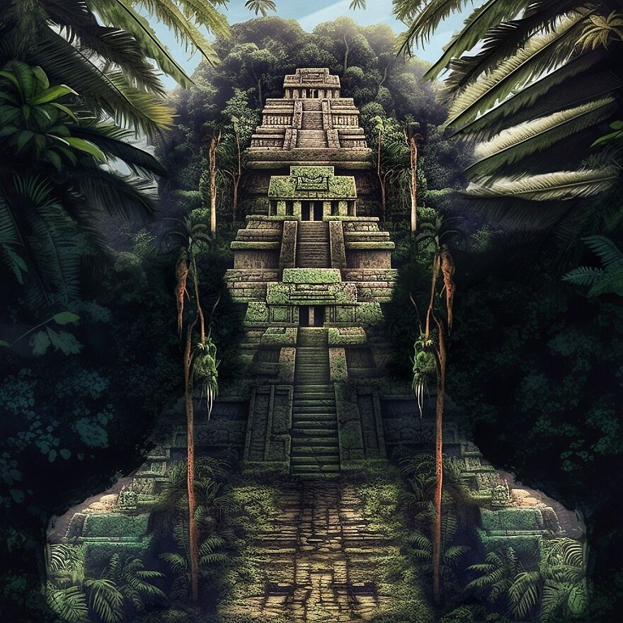 20 Hidden Portraits In Midjourney Landscapes