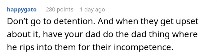 Student Mad Over 5 Days Of Detention After Their School Bus Is Late And They “Fail” To Report It Student Mad Over 5 Days Of Detention After Their School Bus Is Late And They “Fail” To Report It