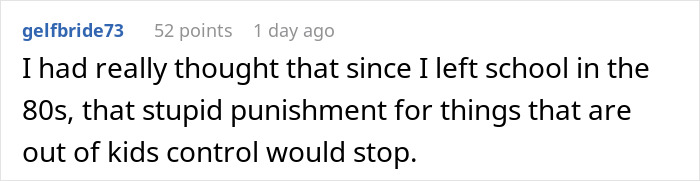 Student Mad Over 5 Days Of Detention After Their School Bus Is Late And They “Fail” To Report It Student Mad Over 5 Days Of Detention After Their School Bus Is Late And They “Fail” To Report It