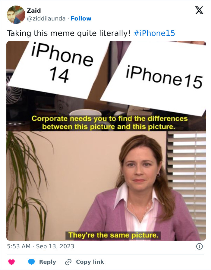 iPhone 15 Was Just Unveiled And Here Are 32 Of The Internet’s Best Reactions To Apple Event 2023 iPhone 15 Was Just Unveiled And Here Are 32 Of The Internet’s Best Reactions To Apple Event 2023