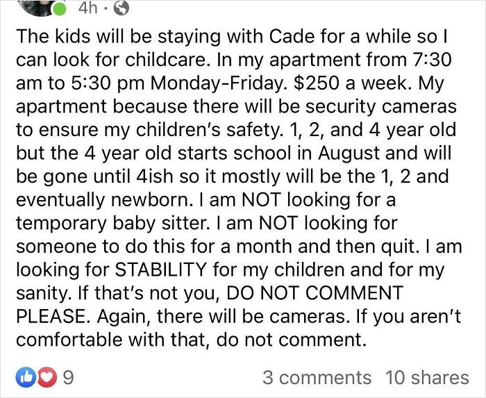 30 Posts From Delusional Parents Who Would Ask Babysitters To Pay Them, If They Could 30 Posts From Delusional Parents Who Would Ask Babysitters To Pay Them, If They Could