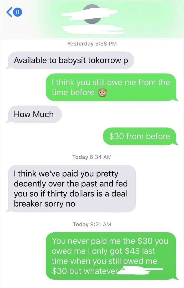 30 Posts From Delusional Parents Who Would Ask Babysitters To Pay Them, If They Could 30 Posts From Delusional Parents Who Would Ask Babysitters To Pay Them, If They Could