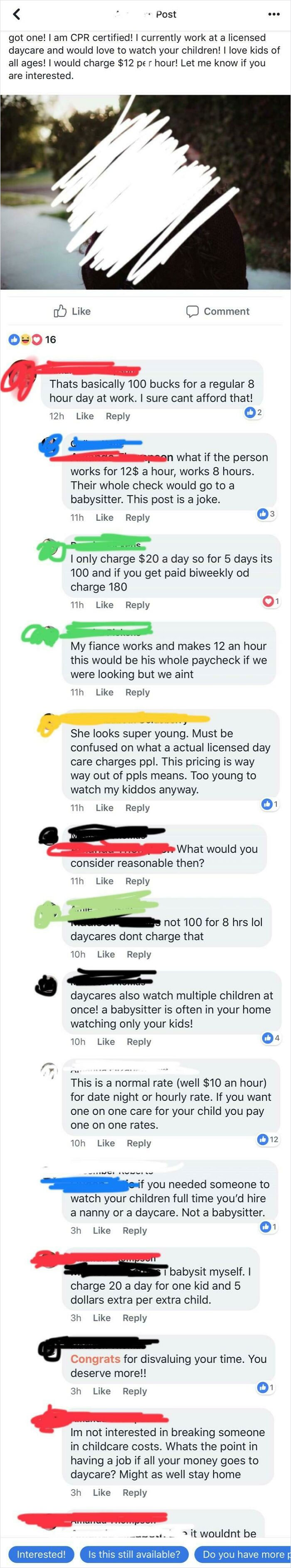 30 Posts From Delusional Parents Who Would Ask Babysitters To Pay Them, If They Could 30 Posts From Delusional Parents Who Would Ask Babysitters To Pay Them, If They Could