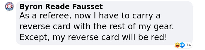 Referee Left Speechless After Player Brilliantly Declined Yellow Card Referee Left Speechless After Player Brilliantly Declined Yellow Card
