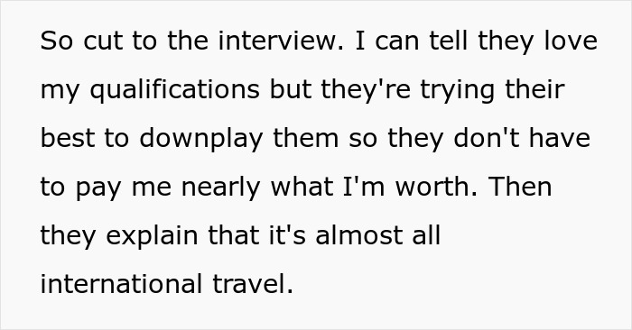 Recruiters Request Woman To Travel 75% Of The Job, She Boldly Requests Doubled Salary For That Recruiters Request Woman To Travel 75% Of The Job, She Boldly Requests Doubled Salary For That