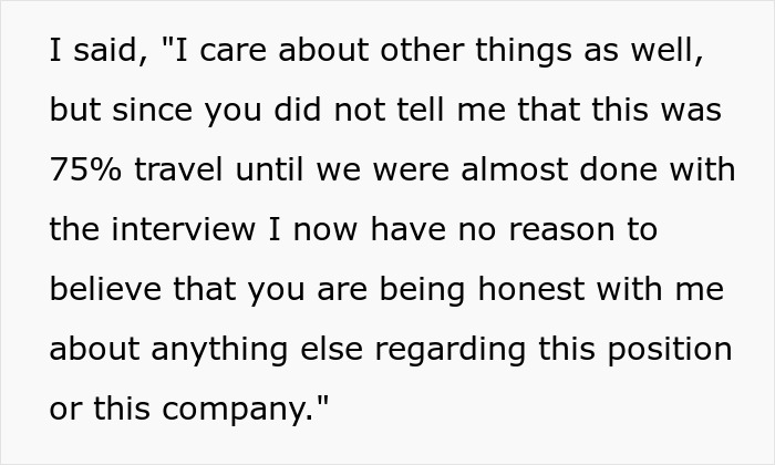 Recruiters Request Woman To Travel 75% Of The Job, She Boldly Requests Doubled Salary For That Recruiters Request Woman To Travel 75% Of The Job, She Boldly Requests Doubled Salary For That