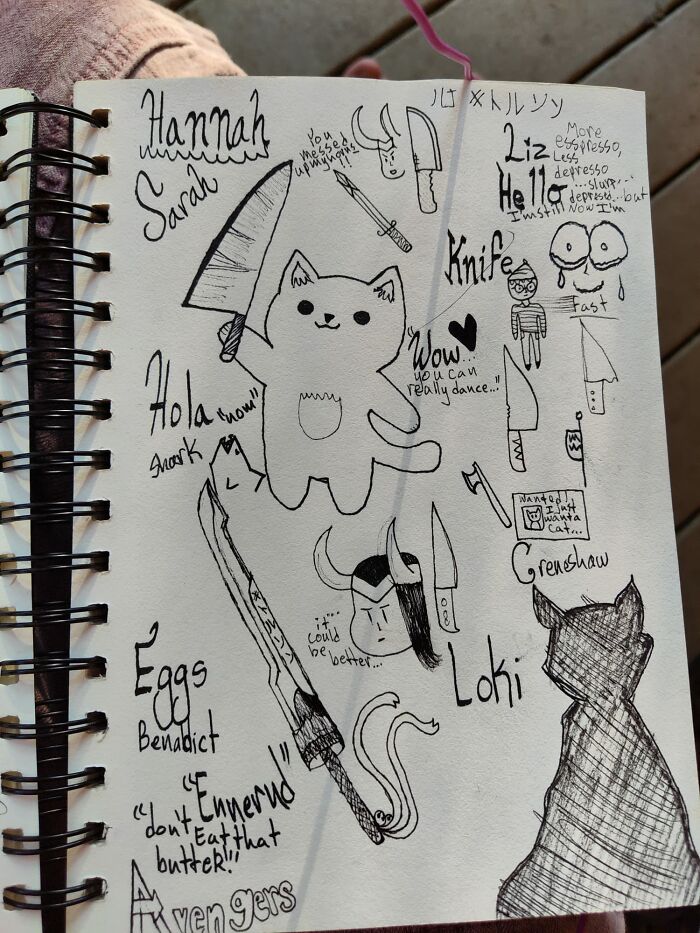 Hey Pandas, Share A Drawing From Your Sketchbook (Closed)