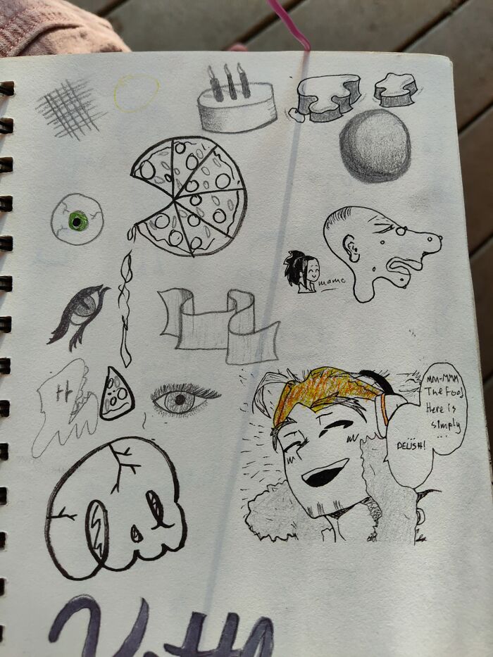 Hey Pandas, Share A Drawing From Your Sketchbook (Closed)