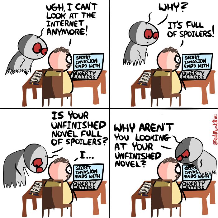 11 Comics About Being Haunted By Writer’s Block 11 Comics About Being Haunted By Writer’s Block