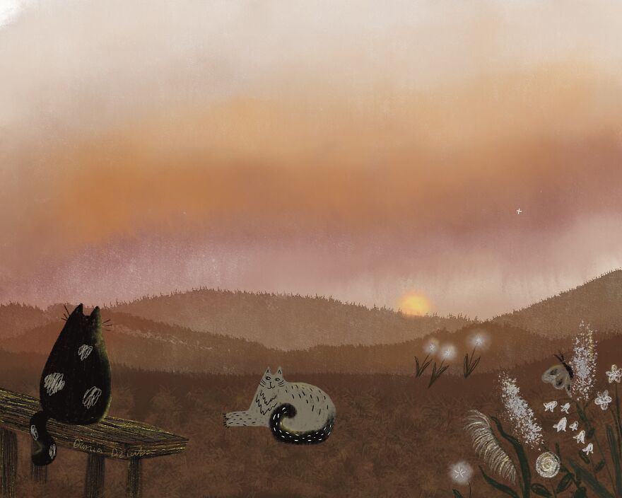 I Created Whimsical Cat Illustrations To Make Our World A Bit Happier (11 Pics) I Created Whimsical Cat Illustrations To Make Our World A Bit Happier (11 Pics)