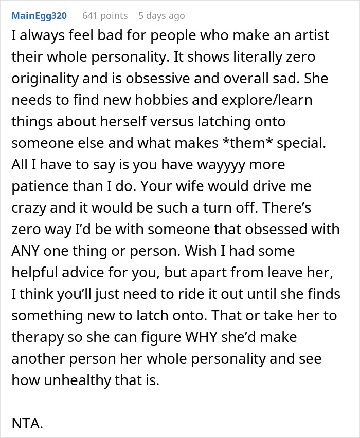 “Blew Up On Me About How I Don’t Support Her”: Wife’s Obsession With Taylor Swift Goes Too Far “Blew Up On Me About How I Don’t Support Her”: Wife’s Obsession With Taylor Swift Goes Too Far