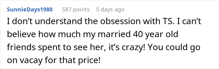 “Blew Up On Me About How I Don’t Support Her”: Wife’s Obsession With Taylor Swift Goes Too Far “Blew Up On Me About How I Don’t Support Her”: Wife’s Obsession With Taylor Swift Goes Too Far