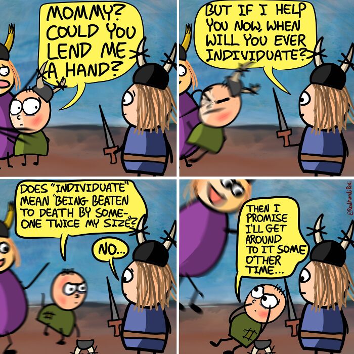 My 31 Comics About An Over-Possessive Mom Who Joins Her Son On A Viking Raid My 31 Comics About An Over-Possessive Mom Who Joins Her Son On A Viking Raid