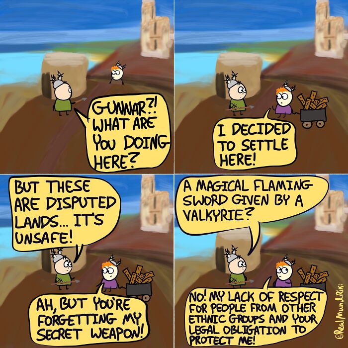 My 31 Comics About An Over-Possessive Mom Who Joins Her Son On A Viking Raid My 31 Comics About An Over-Possessive Mom Who Joins Her Son On A Viking Raid