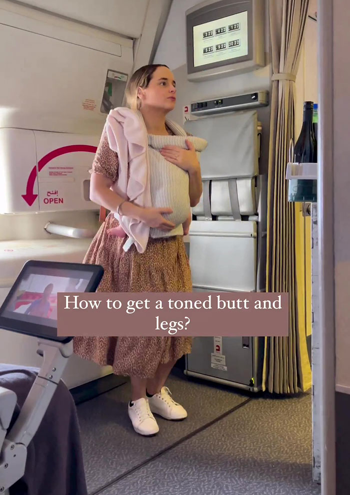 Woman Posts A Video Of Her Attempts To Rock A Baby To Sleep Mid-Flight, Faces Harsh Backlash Online Woman Posts A Video Of Her Attempts To Rock A Baby To Sleep Mid-Flight, Faces Harsh Backlash Online