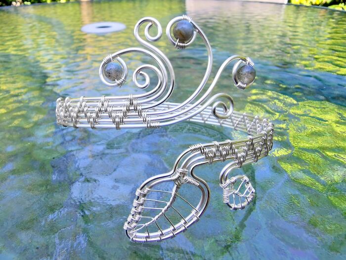 I Used Ten Meters Of Wire For This Elven Armlet (7 Pics) I Used Ten Meters Of Wire For This Elven Armlet (7 Pics)