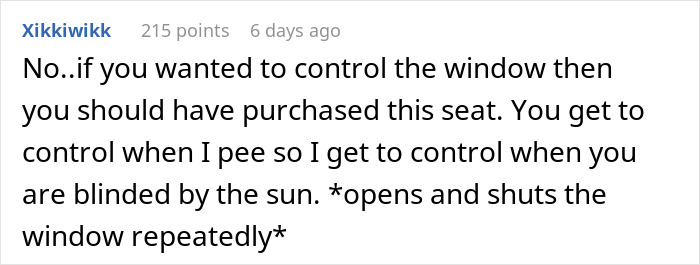 Entitled Flier Thinks She Owns The Plane, Slams Her Neighbor’s Window On Her And Tosses Her Cup Entitled Flier Thinks She Owns The Plane, Slams Her Neighbor’s Window On Her And Tosses Her Cup