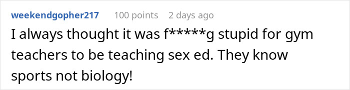 GF Finds A Perfect Way To Embarrass P.E. Teacher For Berating Her BF For His Period GF Finds A Perfect Way To Embarrass P.E. Teacher For Berating Her BF For His Period