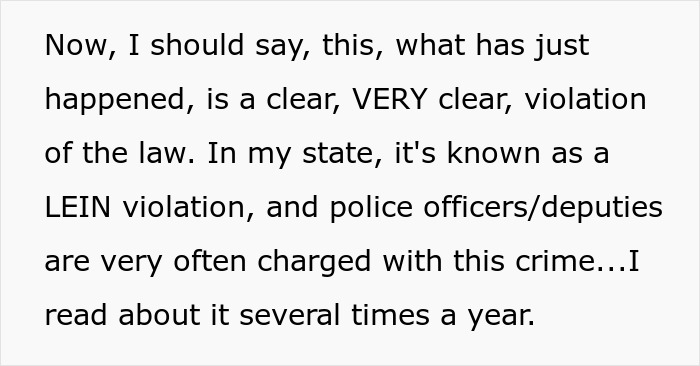 Deputy Sheriff Abuses Authority To Appease His Entitled Mom, Messes With The Wrong Person Deputy Sheriff Abuses Authority To Appease His Entitled Mom, Messes With The Wrong Person