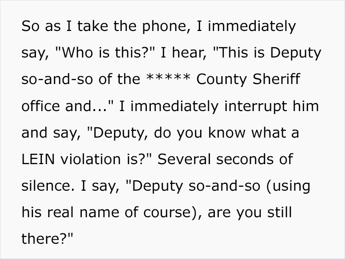 Deputy Sheriff Abuses Authority To Appease His Entitled Mom, Messes With The Wrong Person Deputy Sheriff Abuses Authority To Appease His Entitled Mom, Messes With The Wrong Person