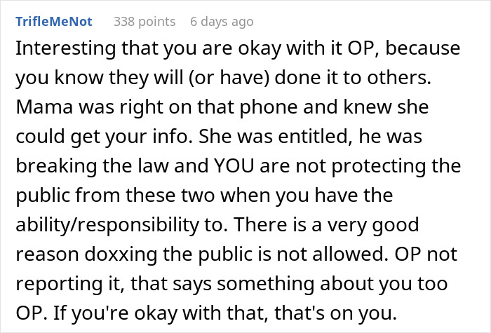 Deputy Sheriff Abuses Authority To Appease His Entitled Mom, Messes With The Wrong Person Deputy Sheriff Abuses Authority To Appease His Entitled Mom, Messes With The Wrong Person
