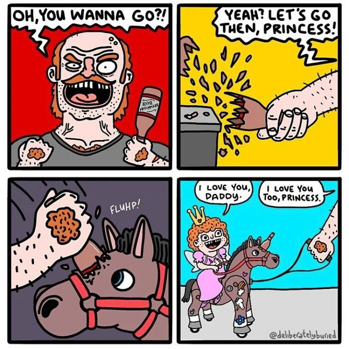 Artist Makes Comics With Unexpected Endings For Those With A Darker Sense Of Humor (40 New Pics)