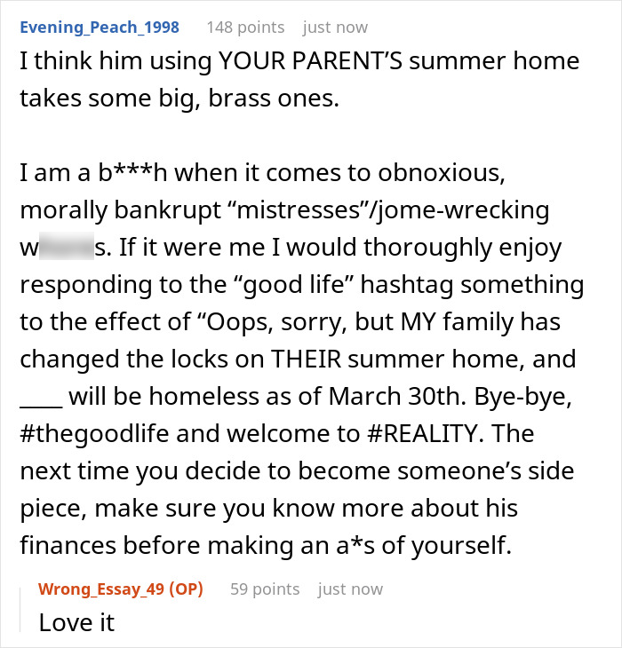 Woman Allows Husband’s Mistress To Think He Owns Her Assets, Gets Called A “Douche” By Friend Woman Allows Husband’s Mistress To Think He Owns Her Assets, Gets Called A “Douche” By Friend