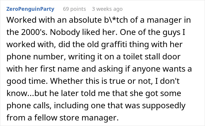 Boss Gives Employee 1 Out Of 5 Score In A Yearly Review For No Reason, Receives Petty Revenge