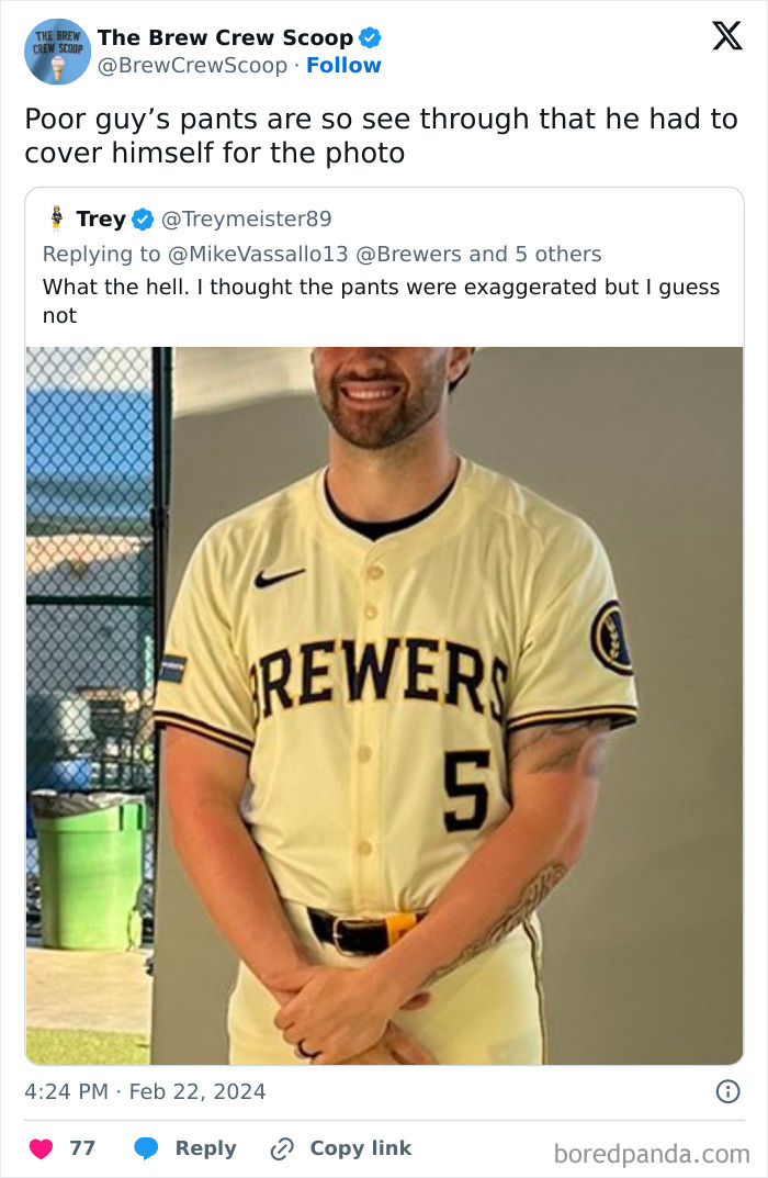 25 Examples Of Meme Makers Having a Field Day With MLB’s New See-Through Pants 25 Examples Of Meme Makers Having a Field Day With MLB’s New See-Through Pants