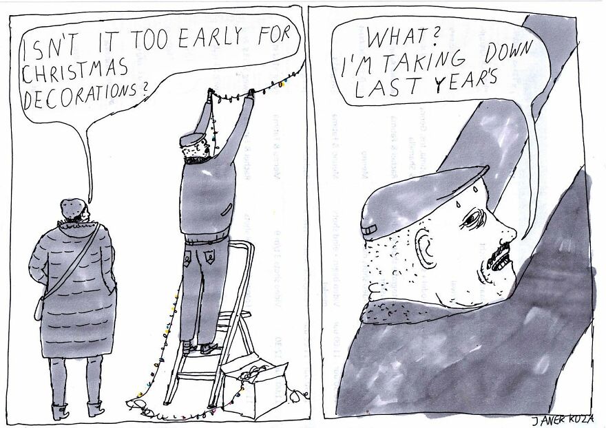 22 New Comics By Janek Koza That Reflect On The Main Events In Politics And Society