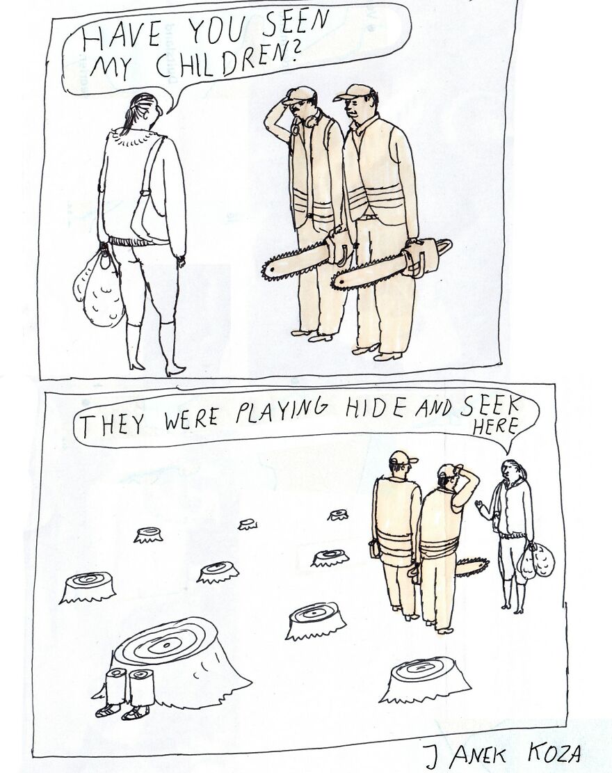 22 New Comics By Janek Koza That Reflect On The Main Events In Politics And Society