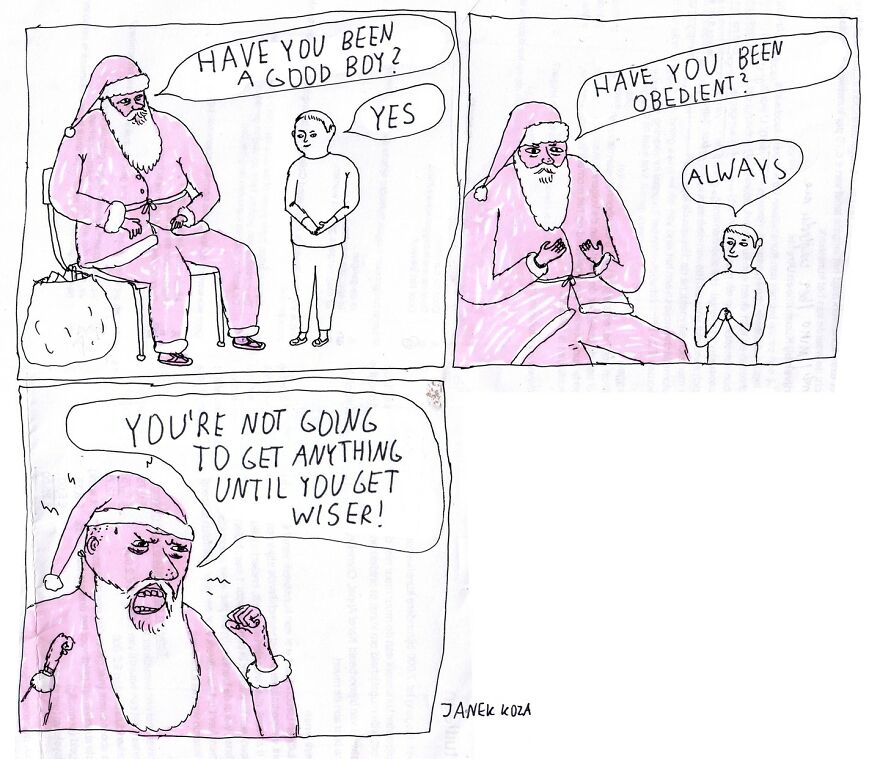 22 New Comics By Janek Koza That Reflect On The Main Events In Politics And Society