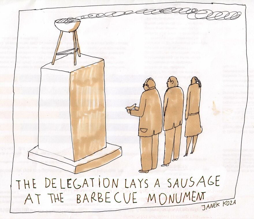 22 New Comics By Janek Koza That Reflect On The Main Events In Politics And Society