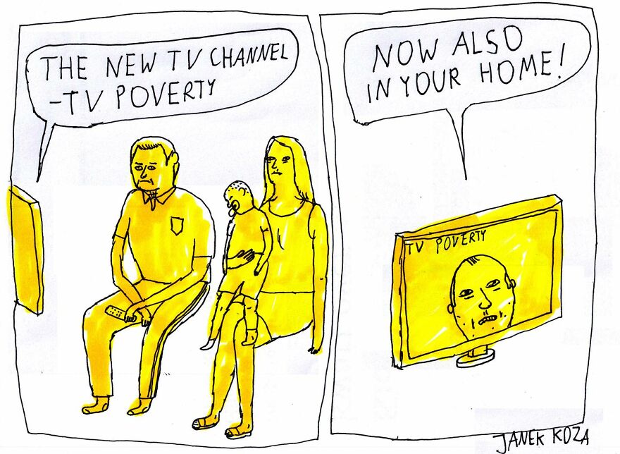 22 New Comics By Janek Koza That Reflect On The Main Events In Politics And Society
