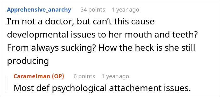 Dad Is Fed Up With Ex-Wife Breastfeeding 7 Y.O Daughter And Saying She’ll Stop “When She’s Ready” Dad Is Fed Up With Ex-Wife Breastfeeding 7 Y.O Daughter And Saying She’ll Stop “When She’s Ready”